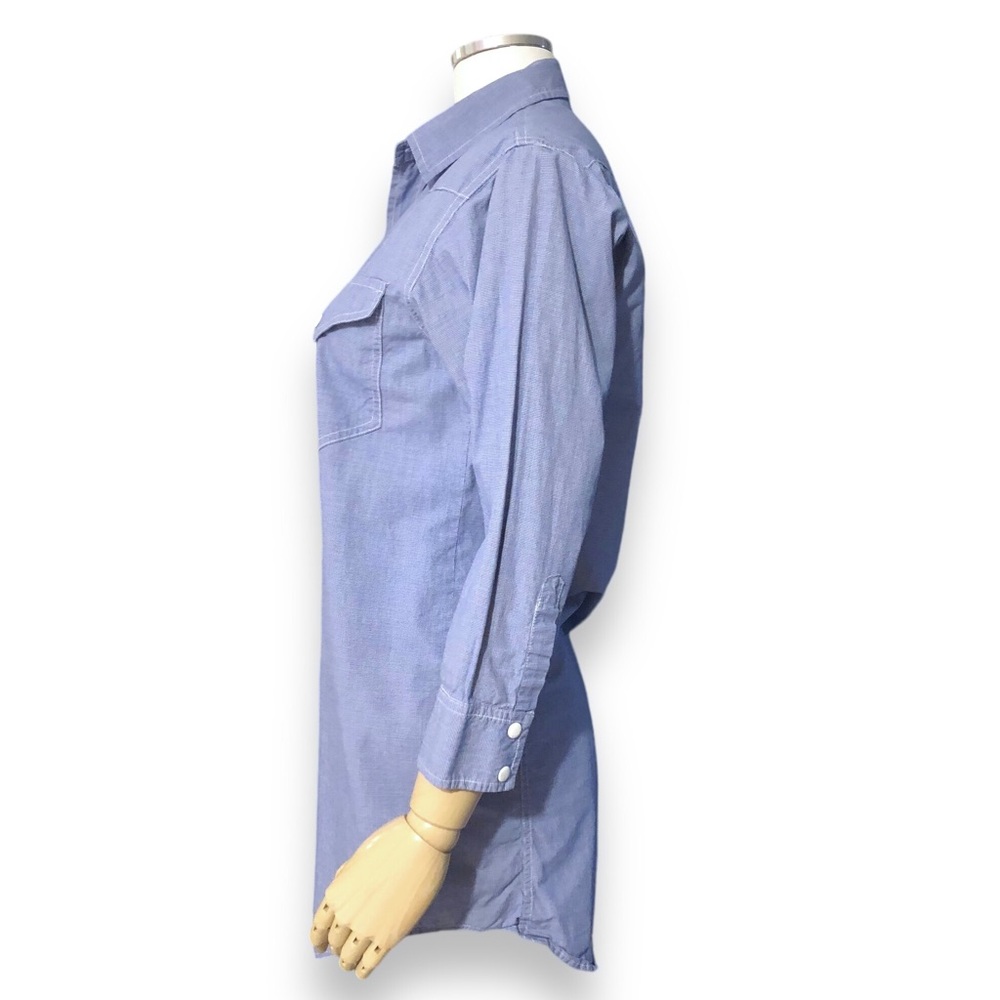 RAG & BONE Wyatt Snap Front Shirt - Picture 2 of 9